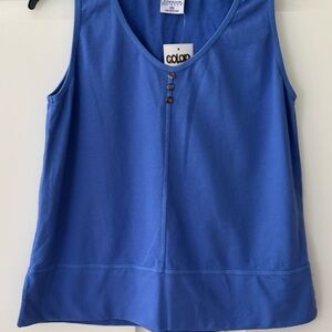 CMC top size medium.‎ Tank top. Blue